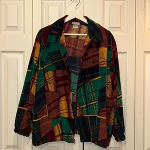 Vintage BonWorth 80s/90s Abstract Print Jacket